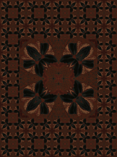 Motifs Floraisons abstraites (Créations et conceptions graphiques de Didier Desmet) [Motif] [Pattern] [Patterns] [Artiste Infirme Moteur Cérébral] [Infirmité Motrice Cérébrale] [IMC] [Paralysie Cérébrale] [Cerebral Palsy] [Handicap]